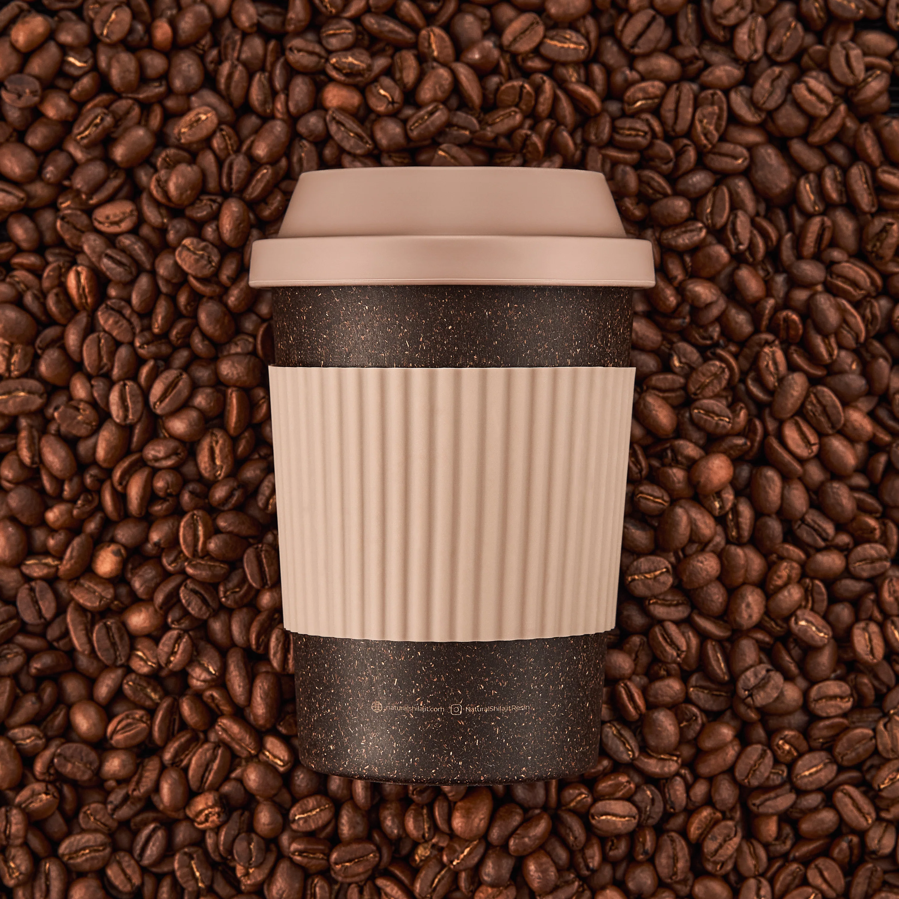 Eco-Friendly Coffee Bio-Composite Cup - Image 4