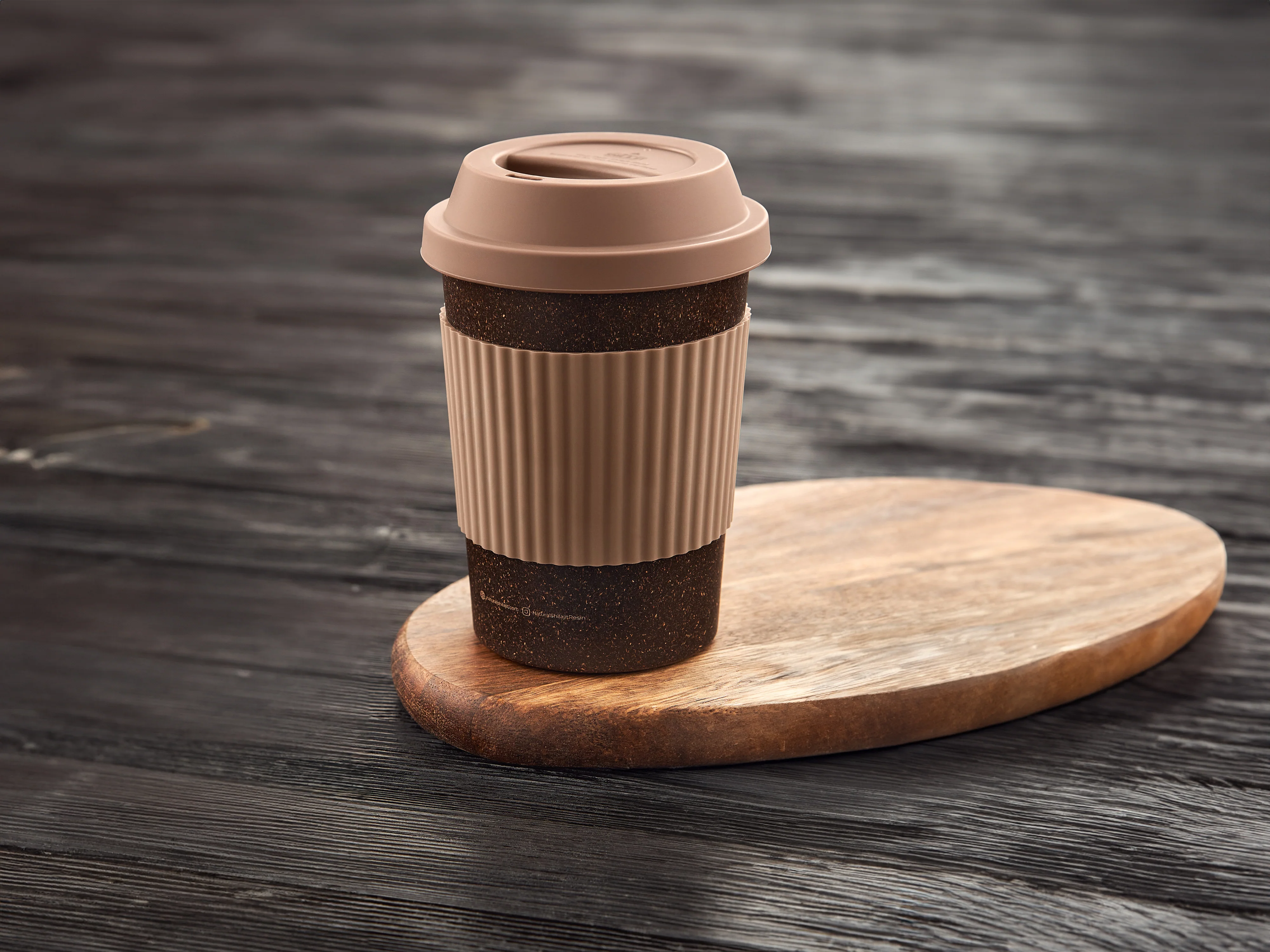 Eco-Friendly Coffee Bio-Composite Cup - Image 5