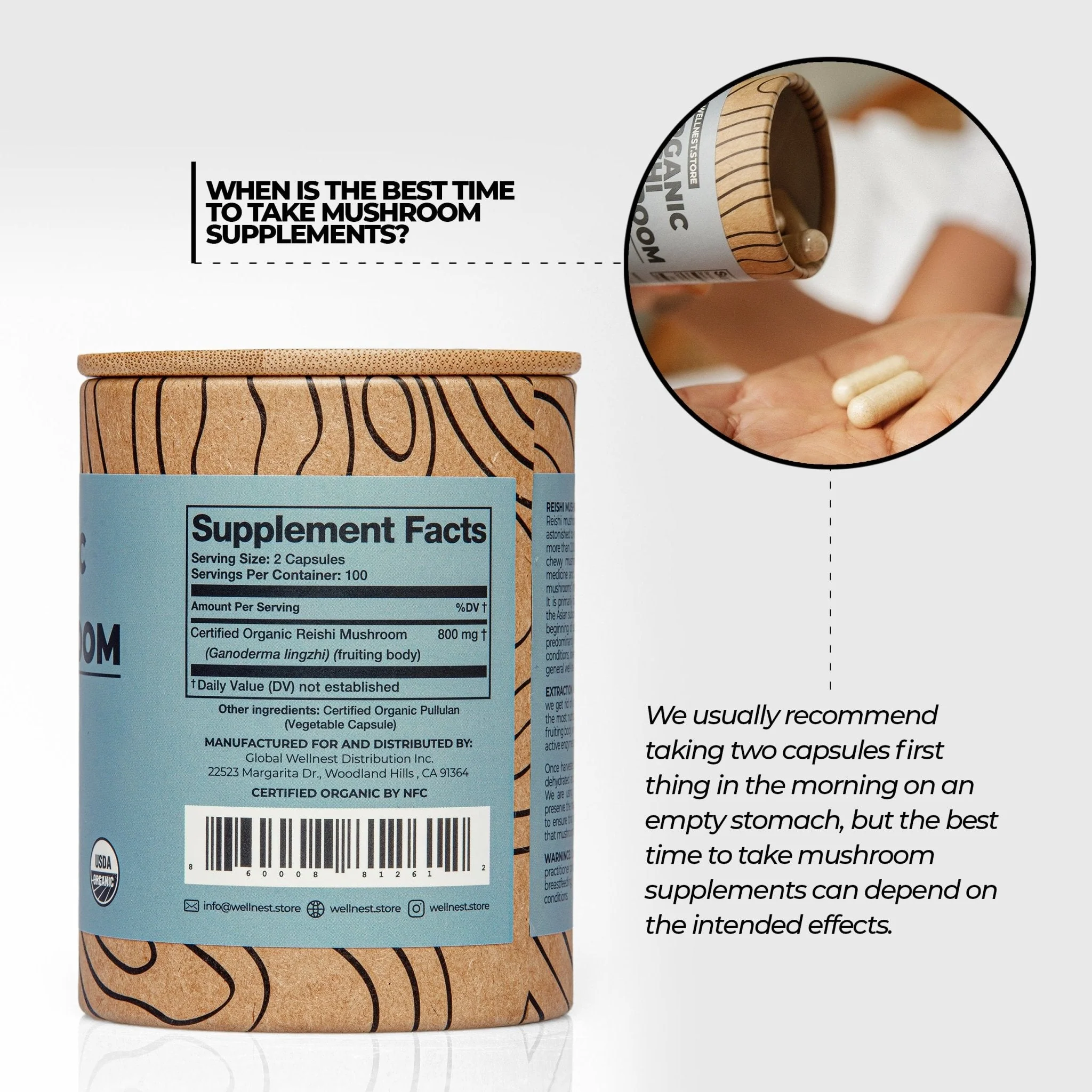 Organic Reishi Mushroom - Image 6